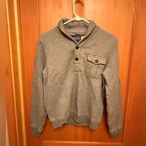 Pendleton Woolen Mills Cowl Neck Henley Long Sleeve Pullover